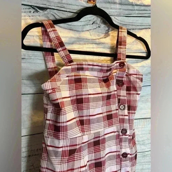 Vintage 2000s checkered print dress - Picture 3 of 5